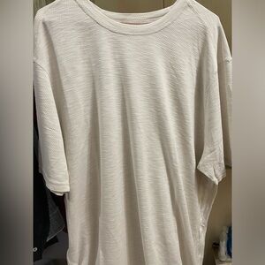 Men’s XXL Like New Tommy Bahama Cream Colored Reversible Shirt